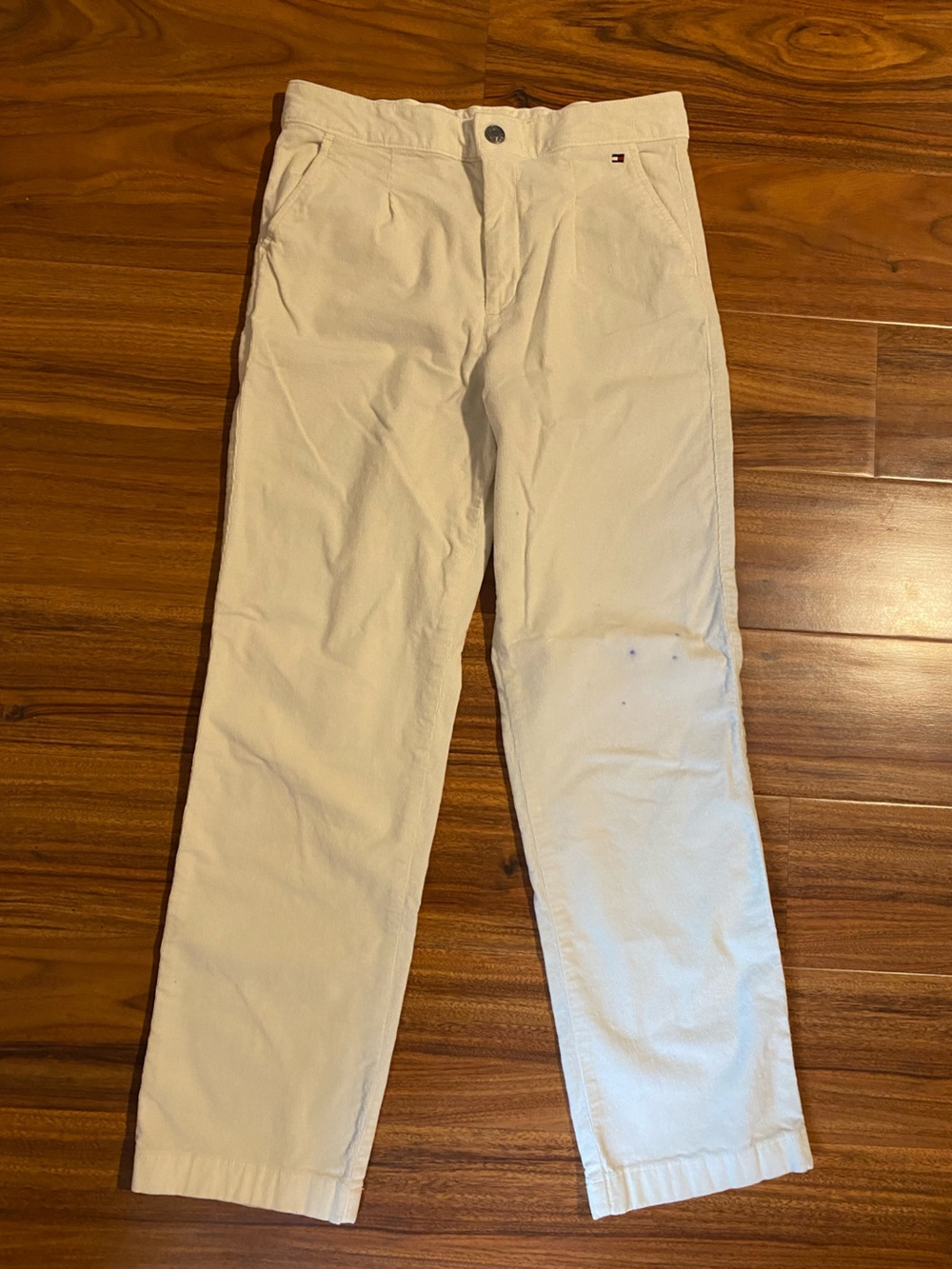 Tommy Hilfiger Girls 14 Fine Corduroy pleated pants